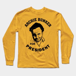 Archie for President Long Sleeve T-Shirt